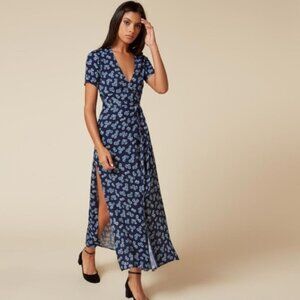 Reformation Alex Maxi Dress Meadow Floral Size XS